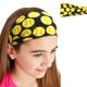 thumbnail image 5 of Bandas elásticas para la cabeza para softbol: para mujeres, adolescentes y niños: bandas elásticas sedosas para el sudor para softbol: deportes, yoga y moda Shape1, 5 of 5