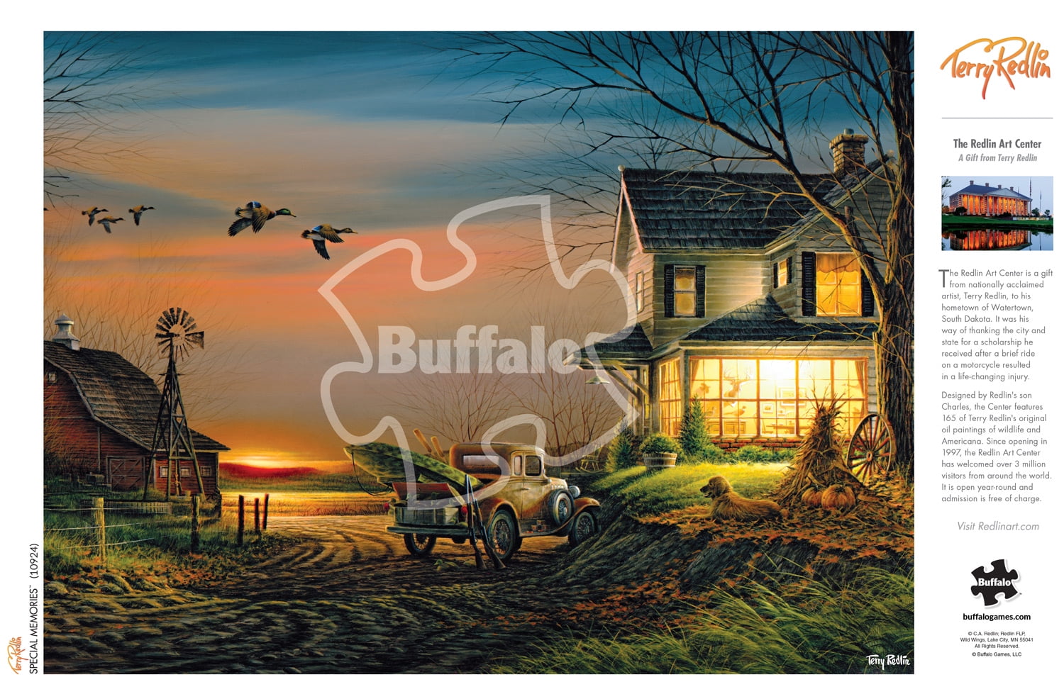 Buffalo Games 1000-Piece Terry Redlin Special Memories Jigsaw