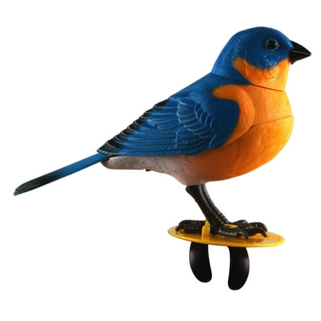 LeeQinersw Funny Singing Chirping Bird Sound Activated A Random Color A