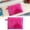 Rose Red, variant on Clearance Sale! File Folders A4 Double-Layer Zipper File Bag Pen Bag Yellow Clear Document Storage Bag