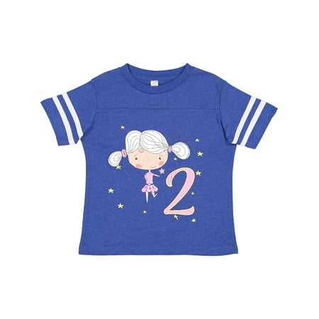 

Inktastic 2nd Birthday Princess Gift Toddler Toddler Girl T-Shirt