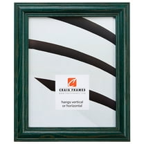 Craig Frames Wiltshire 440, 16x20 inch Picture Frame, Traditional Green Hardwood