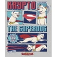 thumbnail image 2 of Junior's DC League of Super-Pets Krypto the Superdog Comic  Graphic Tee Athletic Heather X Large, 2 of 3