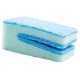 thumbnail image 4 of 3 Pack Kitchen Dish Sponge, TINGXIN Non Scratch Cleaning Pad, Multifunctional Scrubber, for Home Kitchen, Dish and Pot Washing Use, Sky Blue S Size, 4 of 5