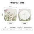 thumbnail image 6 of Uemuo Herbs and Wildflowers Pattern Waterproof Square Couch Cushion Covers, Magic Sofa Covers Washable, Stretch Sofa Seat Cushion Slipcovers, 6 of 9