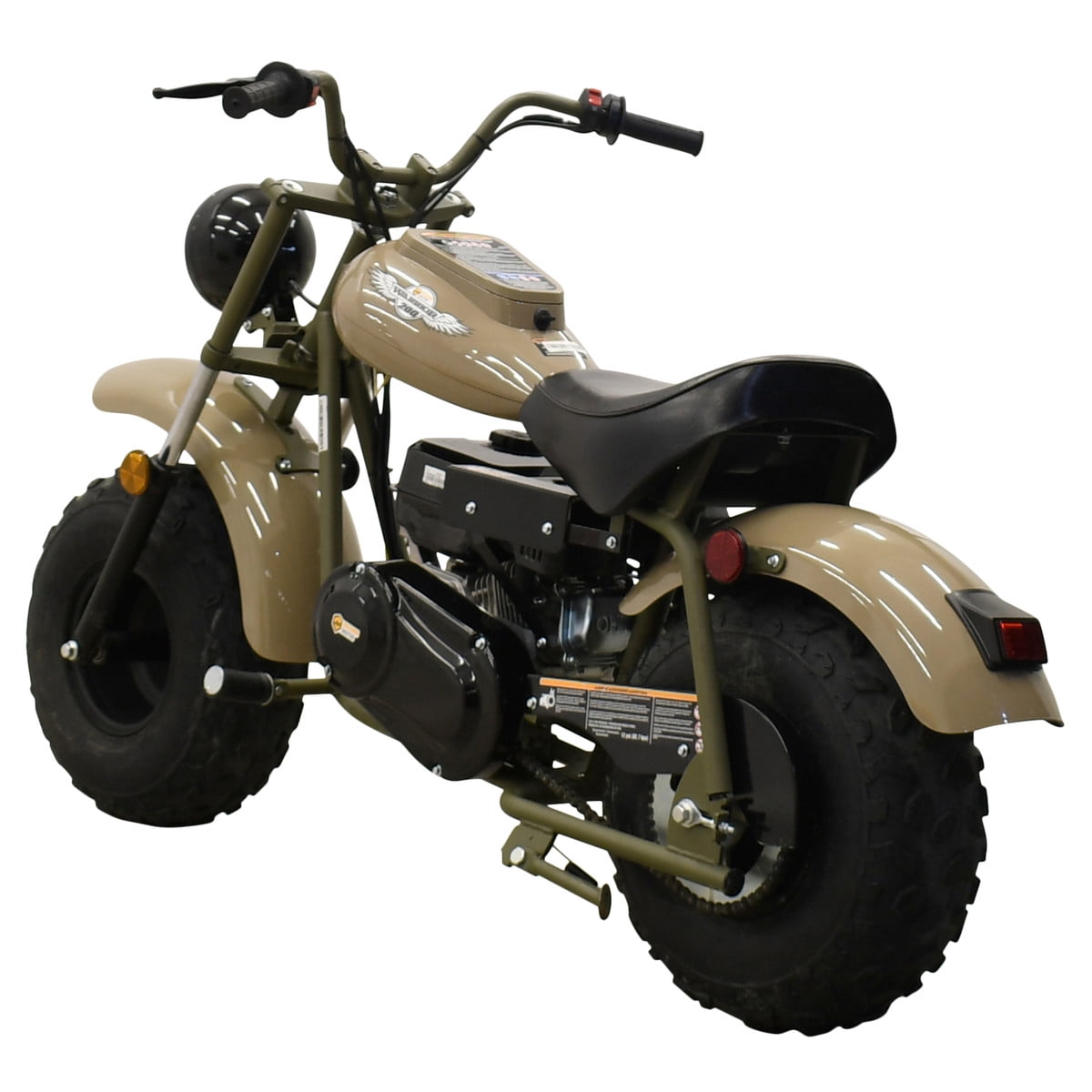 Massimo MB200 Minibike 6.5HP 196cc Gas Powered - Quicksand