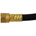 thumbnail image 3 of Marshall Excelsior Propane Hose MER413-72 1/4 Inch Inside Diameter High Pressure Hose; With Thermal Protection; 72 Inch Length; Thermoplastic And Brass, 3 of 5