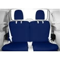 thumbnail image 2 of CalTrend Rear 50/50 Split Bench NeoSupreme Seat Covers for 1998-2003 Toyota Sienna - TY207-04NA Blue Insert and Trim, 2 of 3