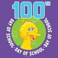thumbnail image 2 of Junior's Sesame Street Big Bird 100th Day of School  Graphic T-Shirt, 2 of 4
