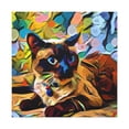 thumbnail image 1 of Siamese in Fauvism - Canvas, 1 of 10
