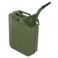 thumbnail image 4 of 5X Jerry Can Gasoline oil Army Army Backup Metal Steel Tank 5 Gallon 20L Tank, 4 of 11