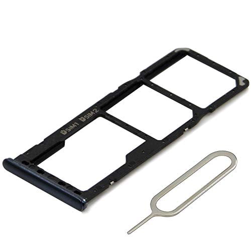 White MMOBIEL Dual SIM Card Slot Tray Holder Replacement Compatible with Samsung Galaxy S10e 2019 Incl SIM Pin 