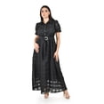 thumbnail image 5 of Vestido largo semi-transparente Roman Fashion /Juvenil, 3832 (Negro) negro CH, 5 of 5