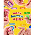 thumbnail image 3 of Anillo Fidget Toys KLT a granel, 100 unidades, para aliviar el autismo de los niños, 3 of 7