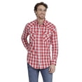thumbnail image 1 of Camisa Vaquera Hombre Wrangler Regular Fit Manga Larga 927 rojo CH, 1 of 5