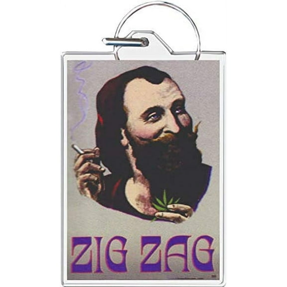 Zig Zag Man Keychain