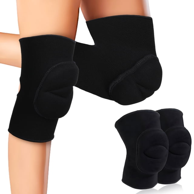 Naiovety 2 unids/set rodilleras de baile suaves ligeras para comodidad y protección rodilleras de baile de voleibol Uniforme atlético