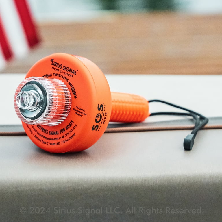 Signal All Guard Electronic SOS LED Signal Coast Guard SOS LED Electronic Flare - US ...