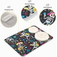 thumbnail image 4 of FREEAMG Halloween Décor Dish Drying Mat - 16 x 18inch- Extra Large Microfiber Dish Drying Mat, Dish Draining Mat, Counter top Mat, Mariachi Skull's Band, 4 of 7