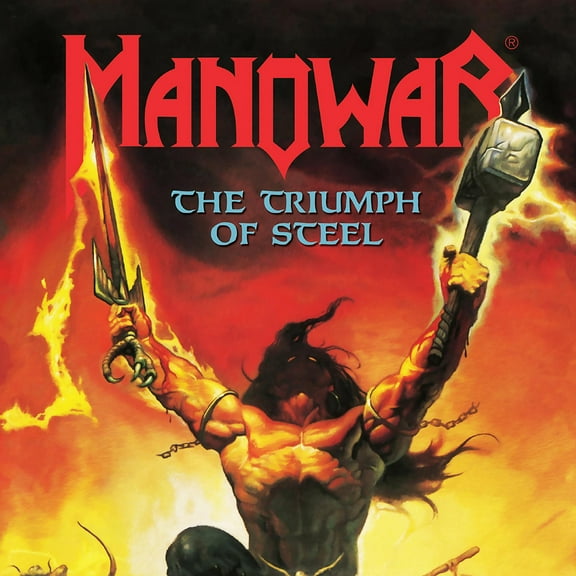 Manowar - The Triumph Of Steel (Limited Edition, Transparent Blue Colored Vinyl) [Import] (2 Lp) - Vinyl
