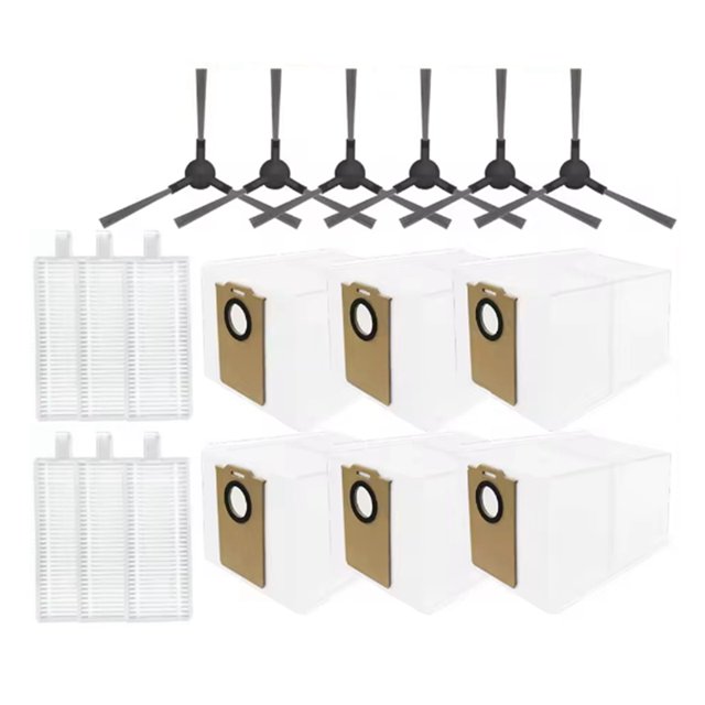 Piezas para el Filtro de Cepillo Lateral para R11, Bolsa de Polvo, Accesorios de Reemplazo para Aspiradora Robot