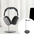 thumbnail image 4 of stanreset Headset Hanger Table Headphone Holder Earphone Rack Stand Universal Display Organizer Home Bar Dormitory Storage Shelf Black, 4 of 8