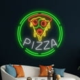 thumbnail image 5 of Handmadetneonsign Pizza Neon Sign, Pizza Food LED Light Neon Art Decor, Pizza Store Wall Decor, 5 of 5