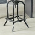 thumbnail image 3 of Noble House 26" Mikah Tabouret de Bar Réglable en Chêne Vieilli, 3 of 5