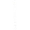 thumbnail image 2 of Ekena Millwork 47"H x 3/4"T Midland PVC Adjustable Decorative Slat Wall Panel Kit, Unfinished (contains 29 Slats + 1 Straight Edge Starter Slat), 2 of 15