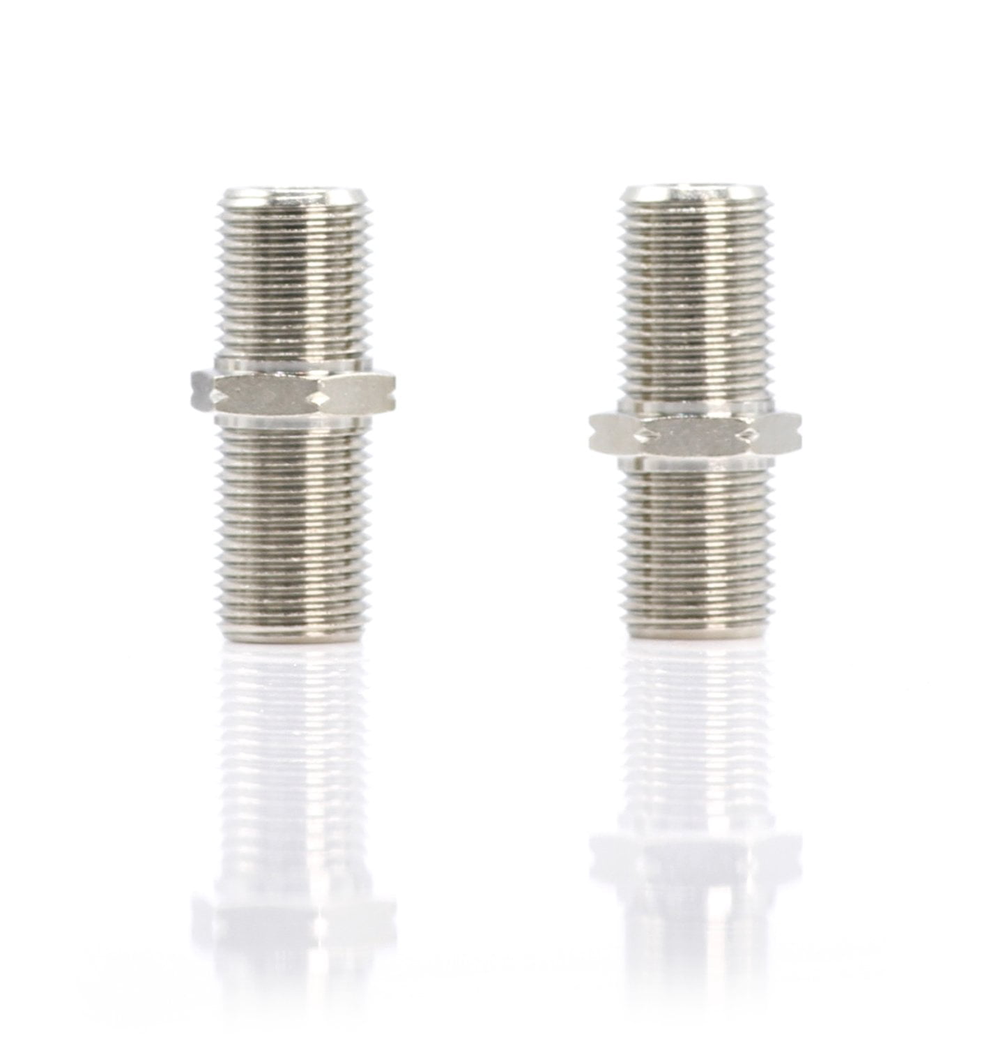 THE CIMPLE CO - Coaxial Cable Extension Adapter - 4 Pack - Satellite Cable TV Compatible F-Pin
