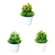 thumbnail image 1 of Conjunto de 3 Plantas en Macetas de Simulación de Oficina Decoración Interior / Exterior de Oficina BLESIY Plantas de bonsai en maceta, 1 of 8