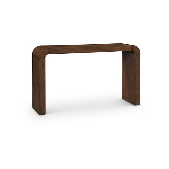 Meridian Furniture Toulon Brown Oak Veneer Console Table