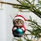 thumbnail image 1 of LUVCLS Adorno de árbol de Navidad con forma de gatito, acrílico, divertido adorno de gato, colgantes para colgar, 1 of 7