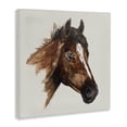 thumbnail image 4 of Stupell Industries Detailed Brown Horse Animals Painting Wrapped Canvas Art Print Wall Art, 24 x 24, 4 of 8