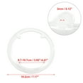 thumbnail image 3 of 42 Teeth 9.7-10.7cm 4 Holes Bicycle Bike Crankset Chain Wheel Cover Clear Hollow, 3 of 8
