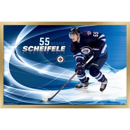 NHL Winnipeg Jets – Mark Scheifele 14 Wall Poster 14.725 x 22.375 Framed