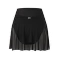 thumbnail image 7 of JIAYUE Women's Swimwear Cover-Ups Mini Skirt Pleated High Waist Solid Color Comfortable See Through Mesh Swimsuit Cover Up For Female, 7 of 7