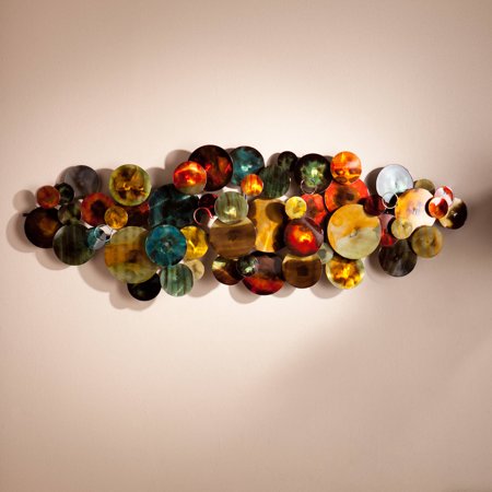 Contemporary Metal Wall Decor - Southern Enterprises Calli Contemporary Metal Wall Sculpture, Multicolor