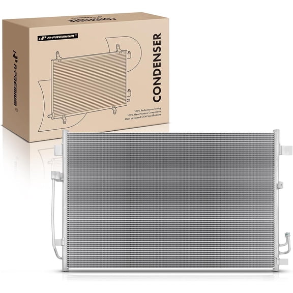 A-Premium Air Conditioning A/C Condenser Compatible with Nissan Murano 2009-2014, Quest 2011-2017, V6 3.5L, Replace# 3774, 921101AA0A