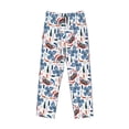 thumbnail image 4 of Xecao Retro Butterfly Men's Straight Lounge Pajama Pants: The Ultimate in Comfortable Sleepwear, 4 of 9