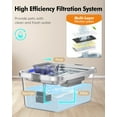 thumbnail image 6 of 2 Gal Stainless Steel Dog Water Fountain with Big Window, Super-Quiet Pump for Large Dogs and Cats, 6 of 7