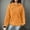 Orange, variant on Women Hoodies Womens Fashion Hoodie with Loose Pullover Long Sleeve Spliced with String Pocket Hoodie