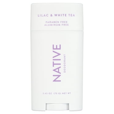 Native Deodorant, Aluminum Free, Lilac & White Tea, for Women and Men, 2.65 oz