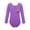Purple, variant on Jizyo Kids Girls Ballet Dance Leotard Fleece-Lined Bodysuit Jumpsuit Gymnastic Yoga Workout Sports Pink 130