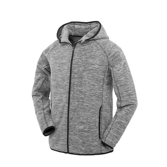 Spiro Mens Microfleece Hoodie