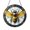 Acrylic 3.5 Inch, variant on Bumble Bee Stained Glass Suncatcher with Colorful Flower Border, Elegant Window Hanging Decor for Garden Style Home, Nature Inspired Accent
