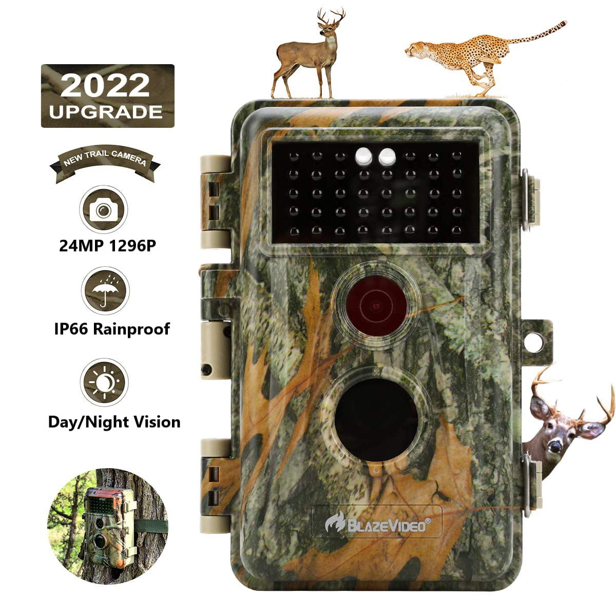 2 PACK Wildgame Innovations Terra Extreme 14MP Trail Game Camera Deer Hunting 