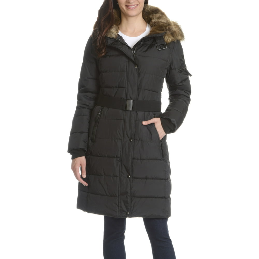 S13/NYC - s13/nyc women's lexington down puffer with faux fur collar ...
