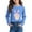 Sky Blue, variant on LIaqionyy Kids Happy Easter Shirt Cute Bunny Rabbit Print Graphic T-Shirt Long Sleeve Casual Loose Festival Tops