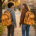 thumbnail image 2 of Yspwyqan Teen Boys Backpack, Lightweight 600D Polyester Bicycle Silhouette School Bags with Multi-Pocket, Large Laptop Backpack for High School Camping Back to School, 2 of 7
